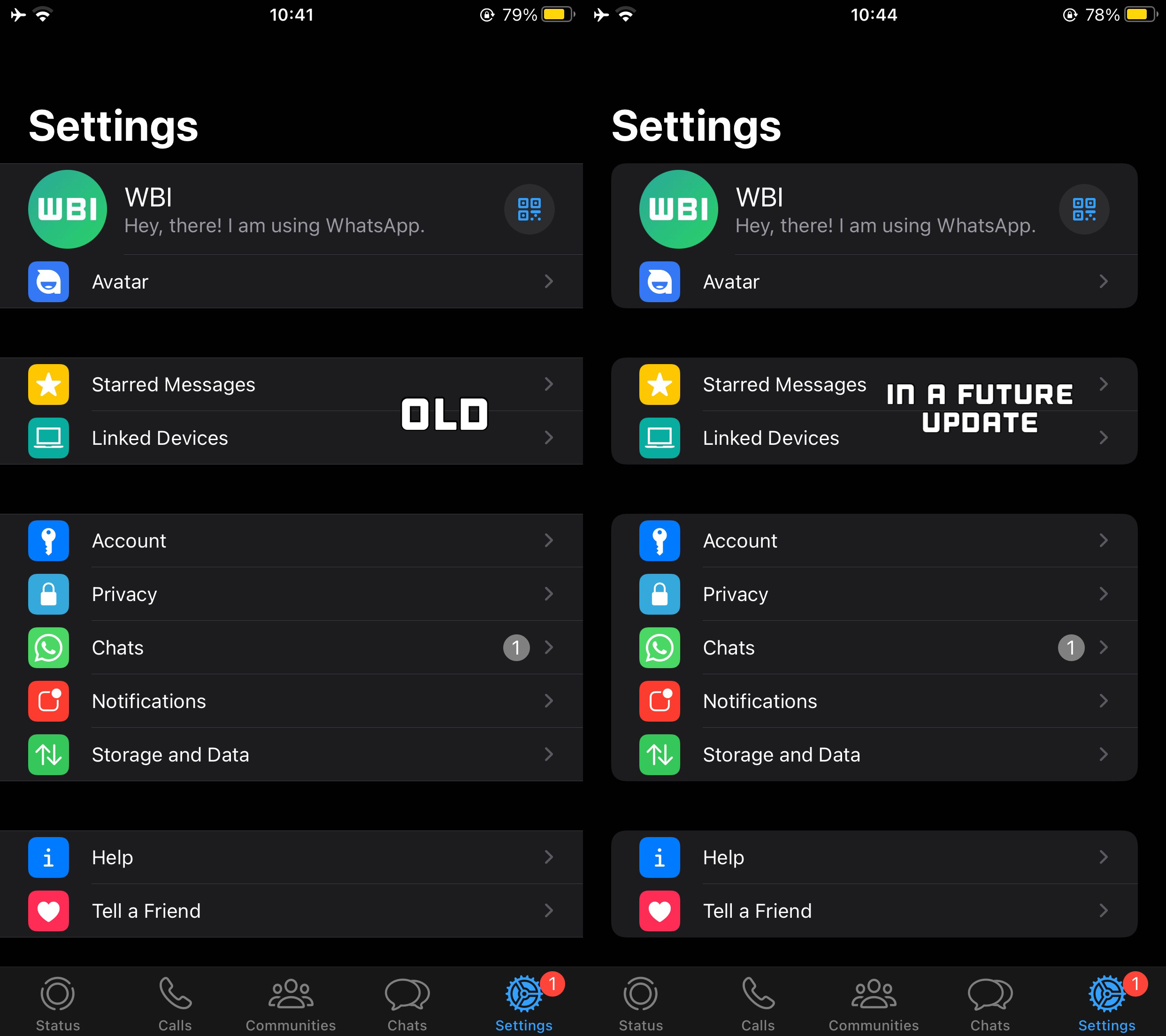 WhatsApp Beta For IOS 23 7 0 74 What s New WABetaInfo