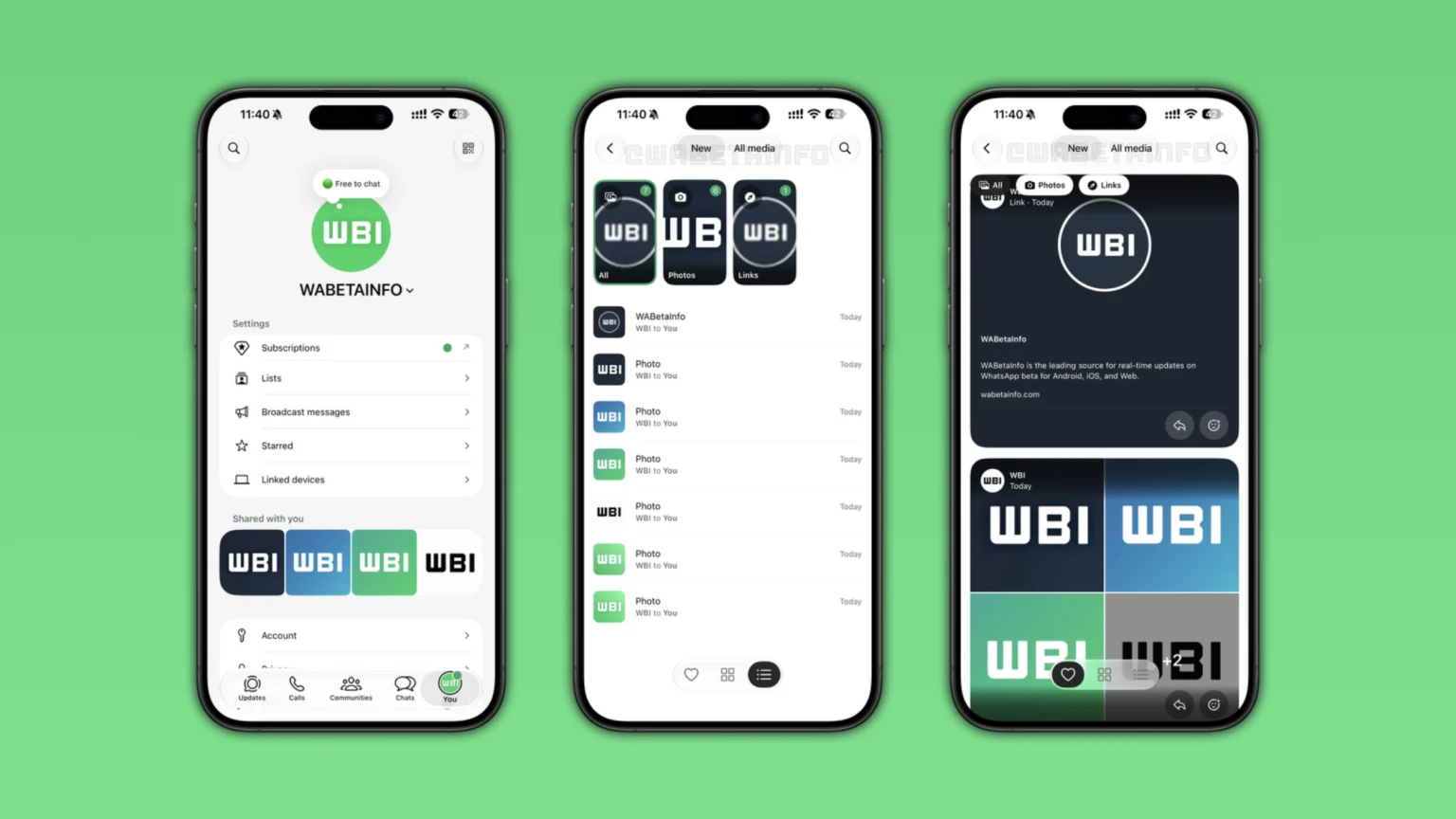 WhatsApp Is Developing a Media Hub for iPhones